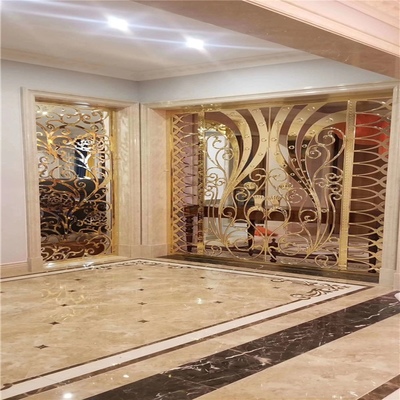 建筑裝飾浮雕鋁屏風-多款式雕刻造型鋁隔斷墻